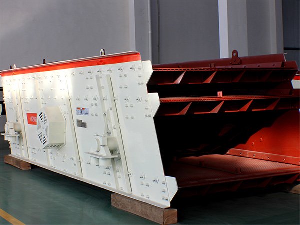 大型振动筛圆形直线振动筛全自动振动筛砂石筛分